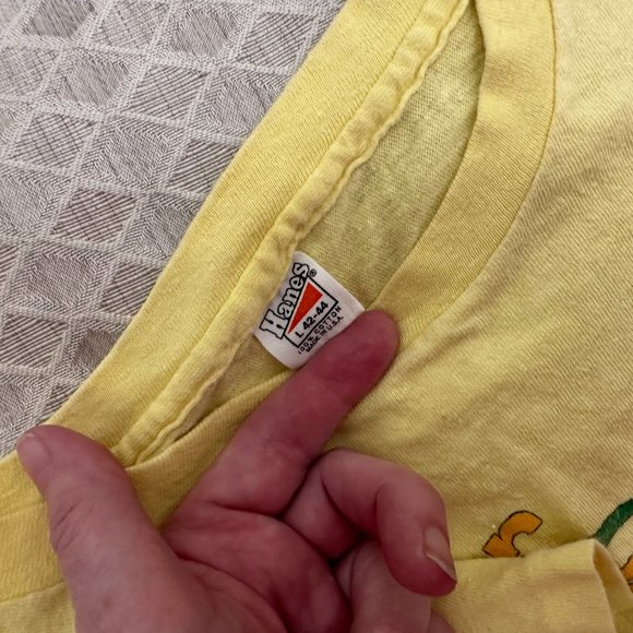 TRUE Vintage Peter Tosh Mama Africa World Tour 1983-84 T Shirt Large 80s Reggae - Picture 6 of 8